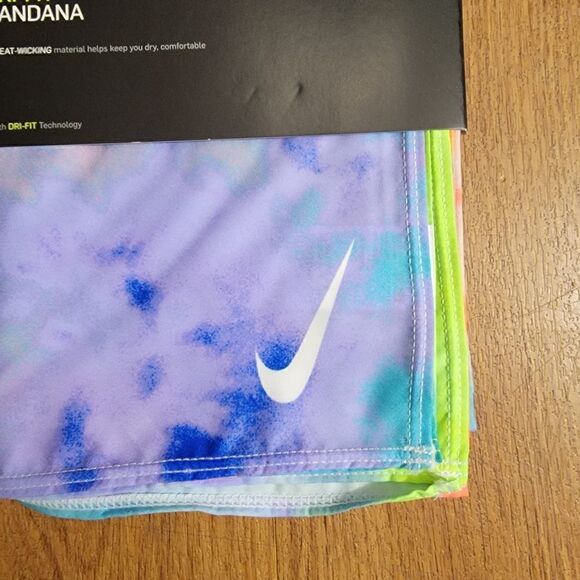 Nike Running Women's Dri-Fit Bandanda Pastel Colors Unisex One-size - Picture 3 of 6